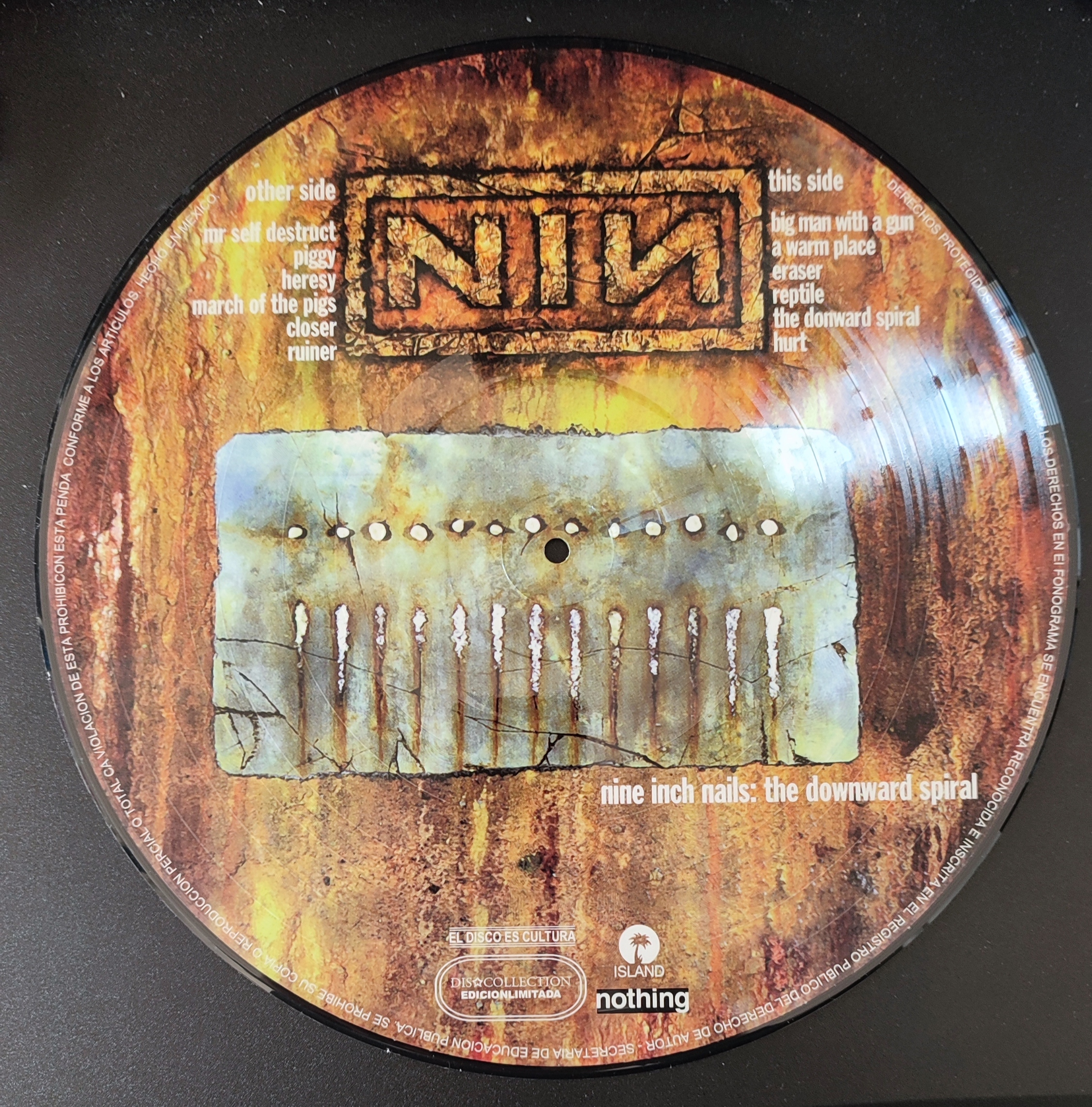 Nine Inch Nails – The Downward Spiral – Limited Picture Disc | Rustblade