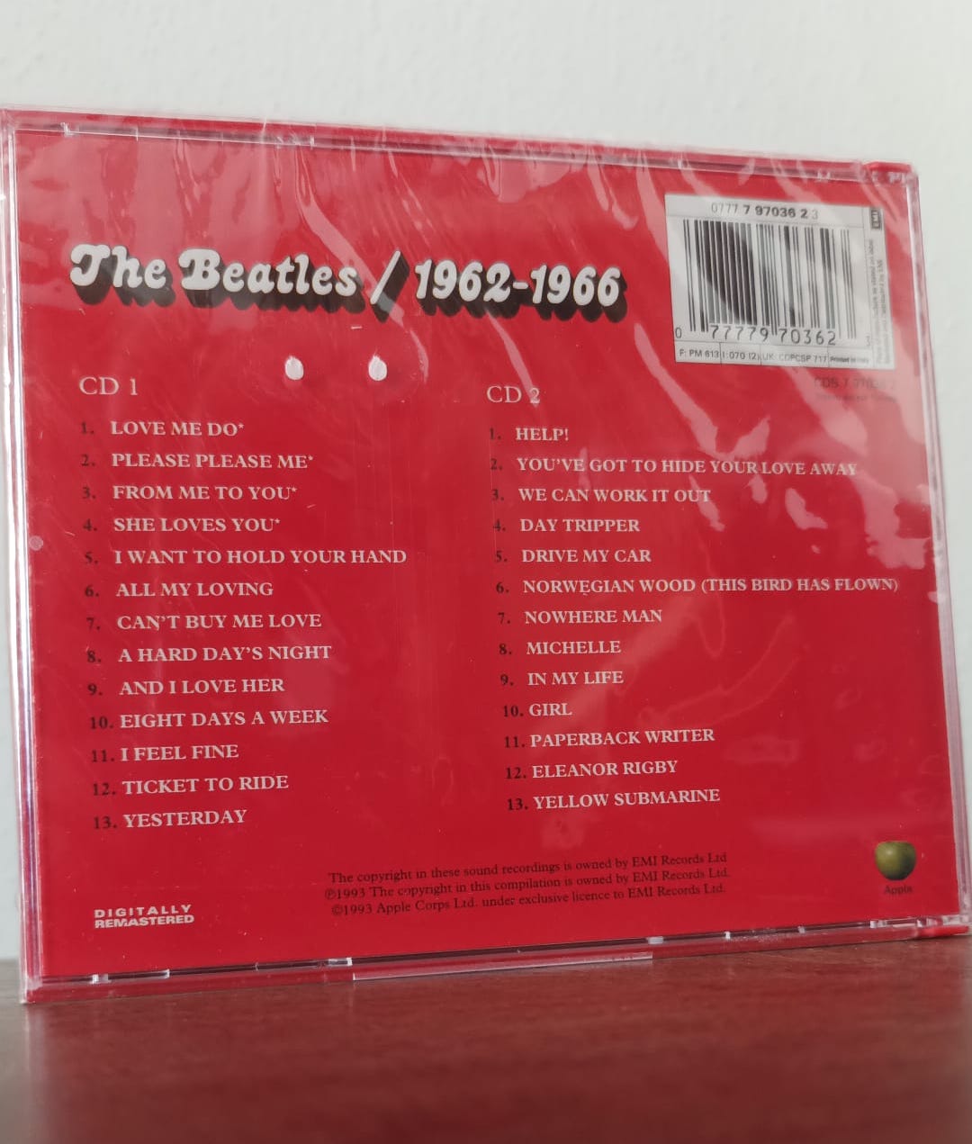 The Beatles - 1962-1966 - 2 X CD - printed in Italy - Image 2