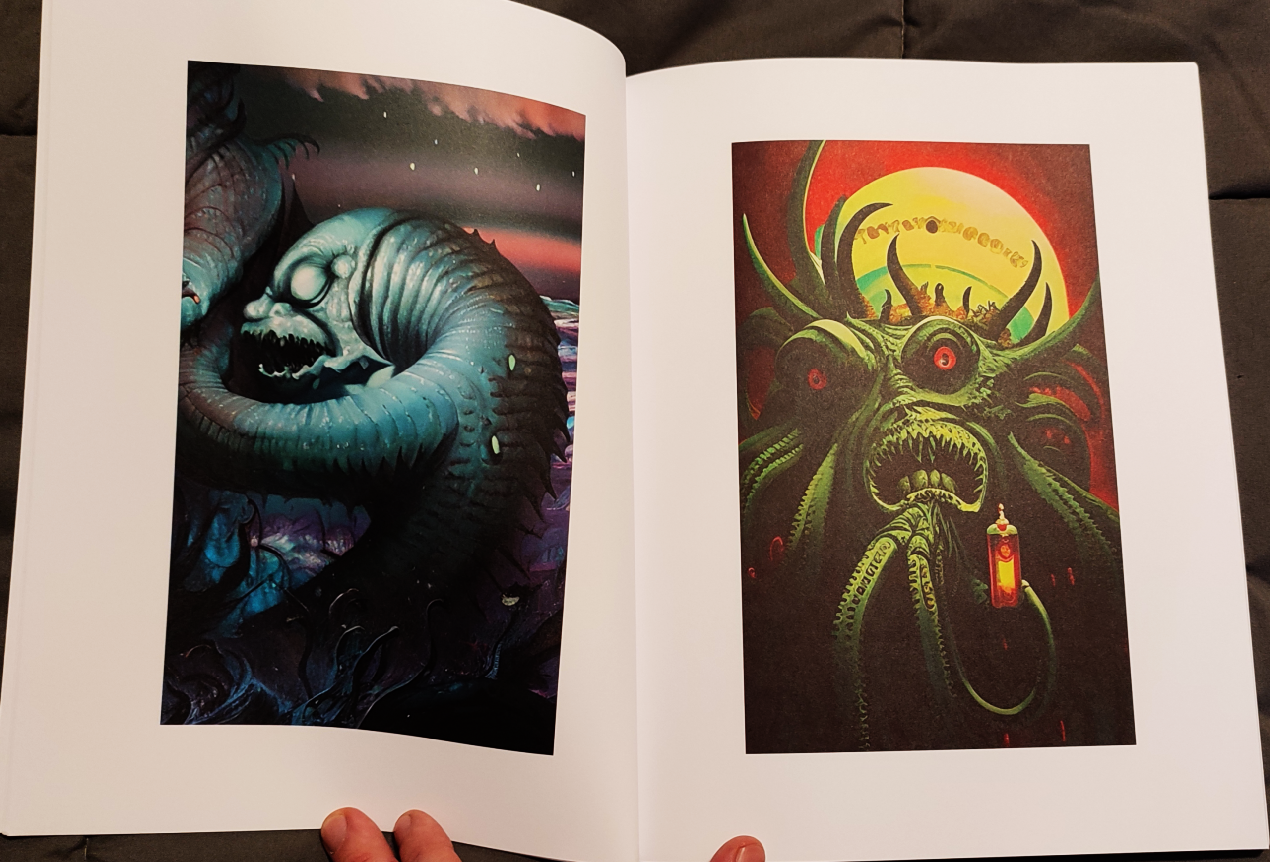 The Visionary Art of H.P. Lovecraft - Illustrated Book 144 Pages - Image 3