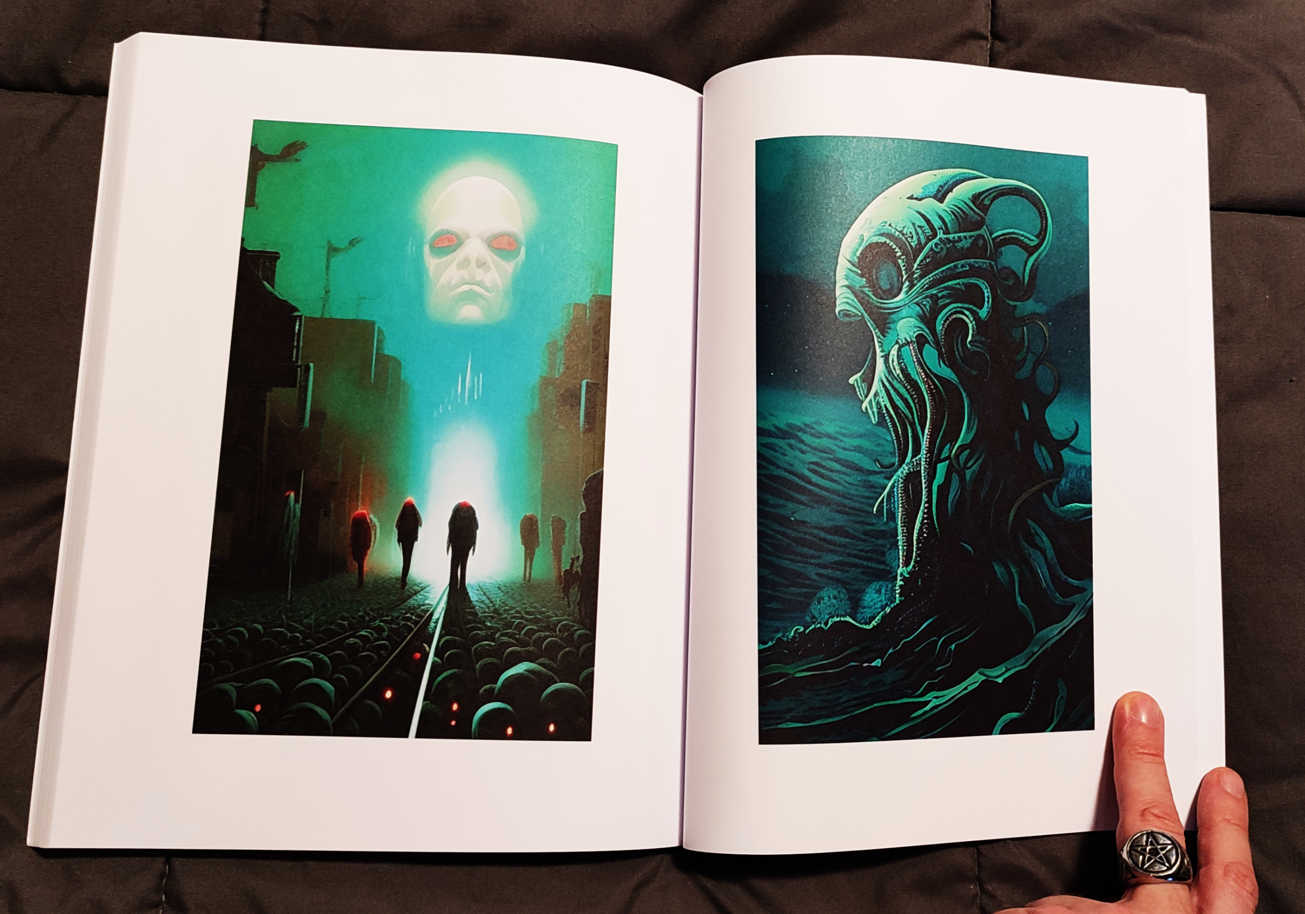 The Visionary Art of H.P. Lovecraft - Illustrated Book 144 Pages - Image 7