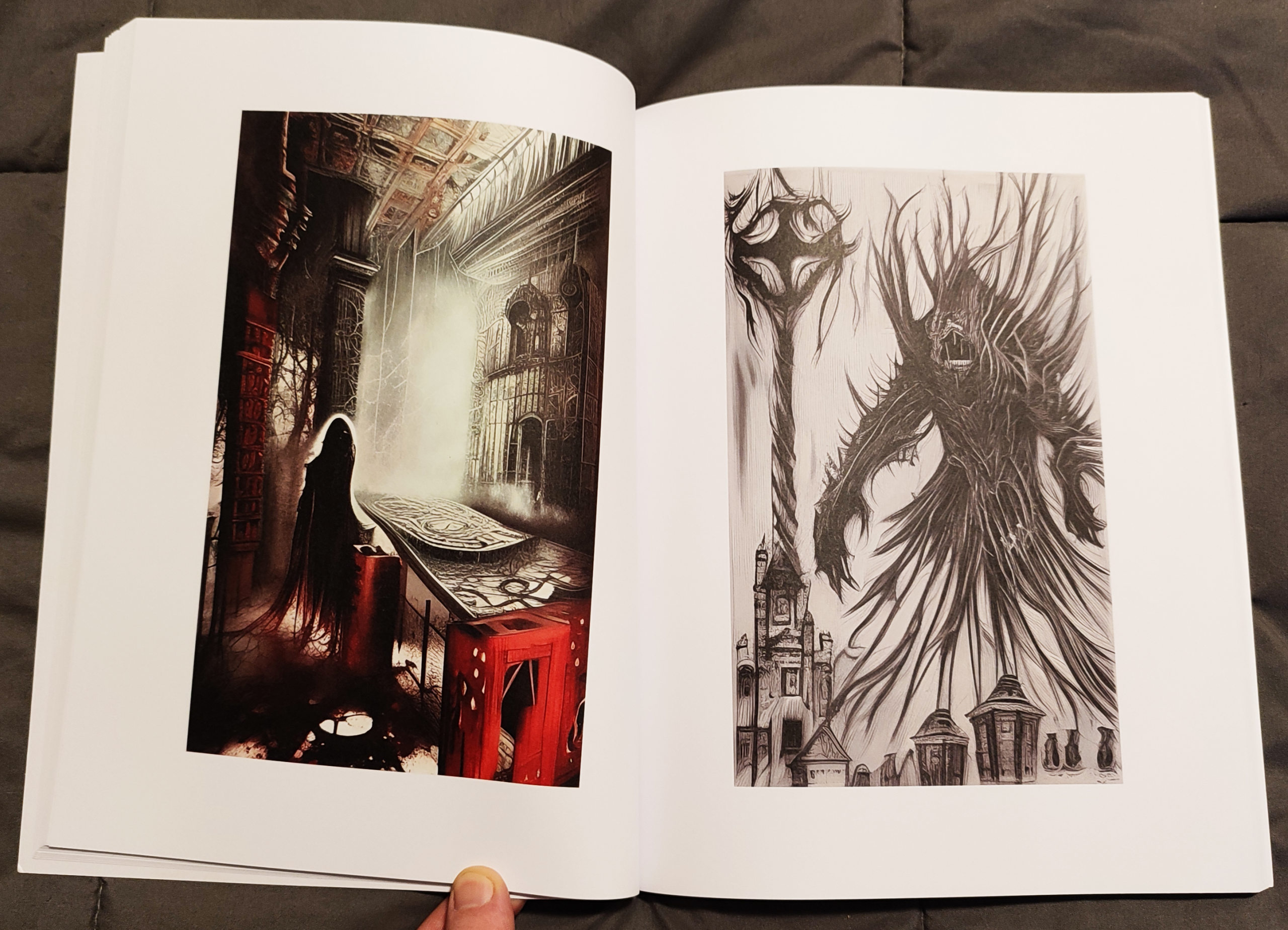 The Visionary Art of H.P. Lovecraft - Illustrated Book 144 Pages - Image 4