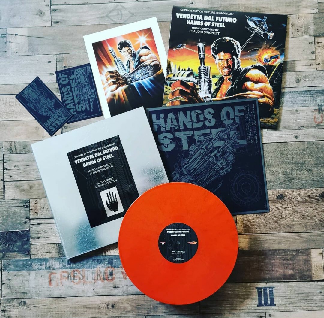Claudio Simonetti – Hands of Steel – Vendetta Dal futuro – Soundtrack – Ultra Limited Steel Box - Image 4