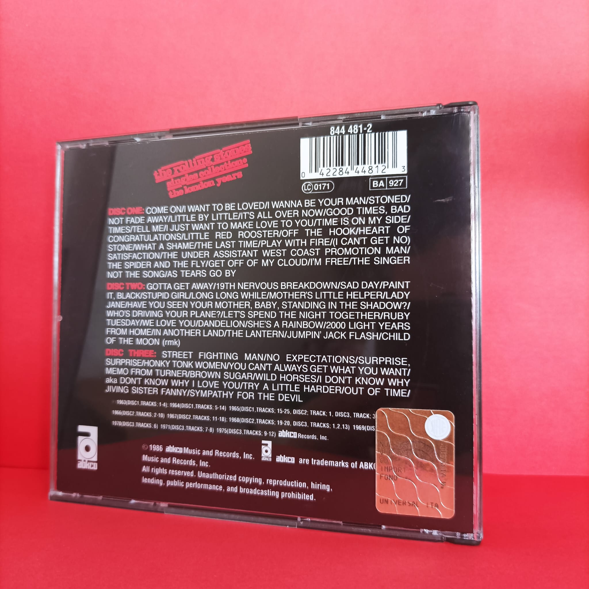 The Rolling Stones – Singles Collection - The London Years - 3x CD - Image 2