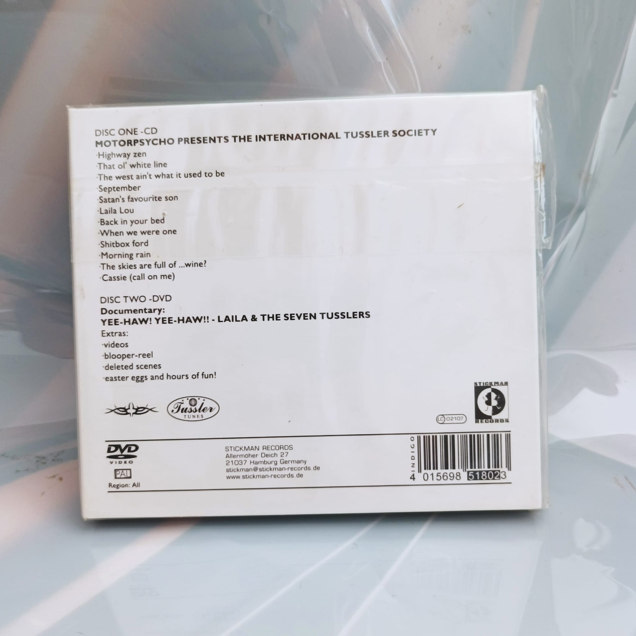 Motorpsycho Presents : The International Tussler Society - CD+Dvd - Image 2