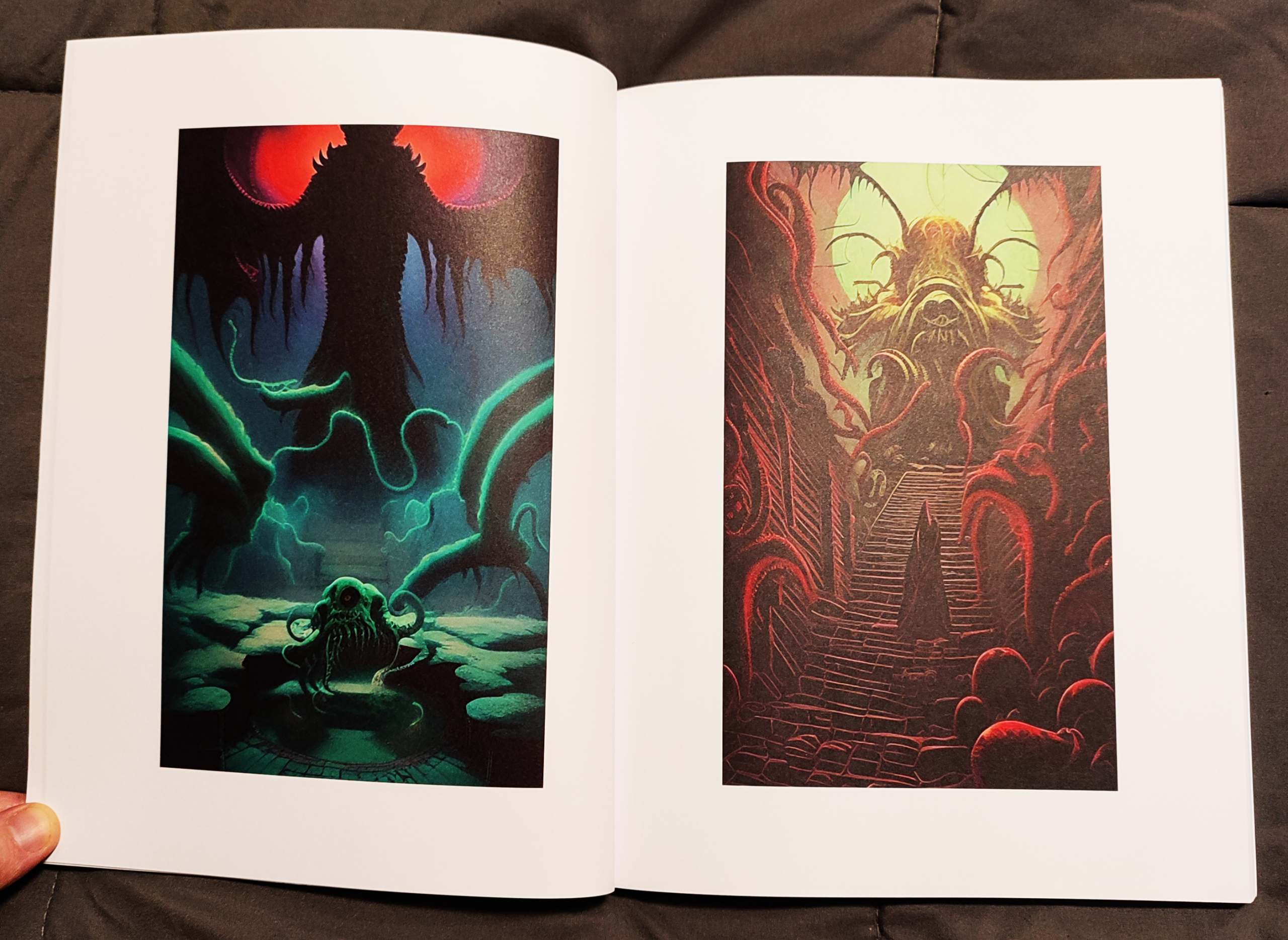 The Visionary Art of H.P. Lovecraft - Illustrated Book 144 Pages - Image 5