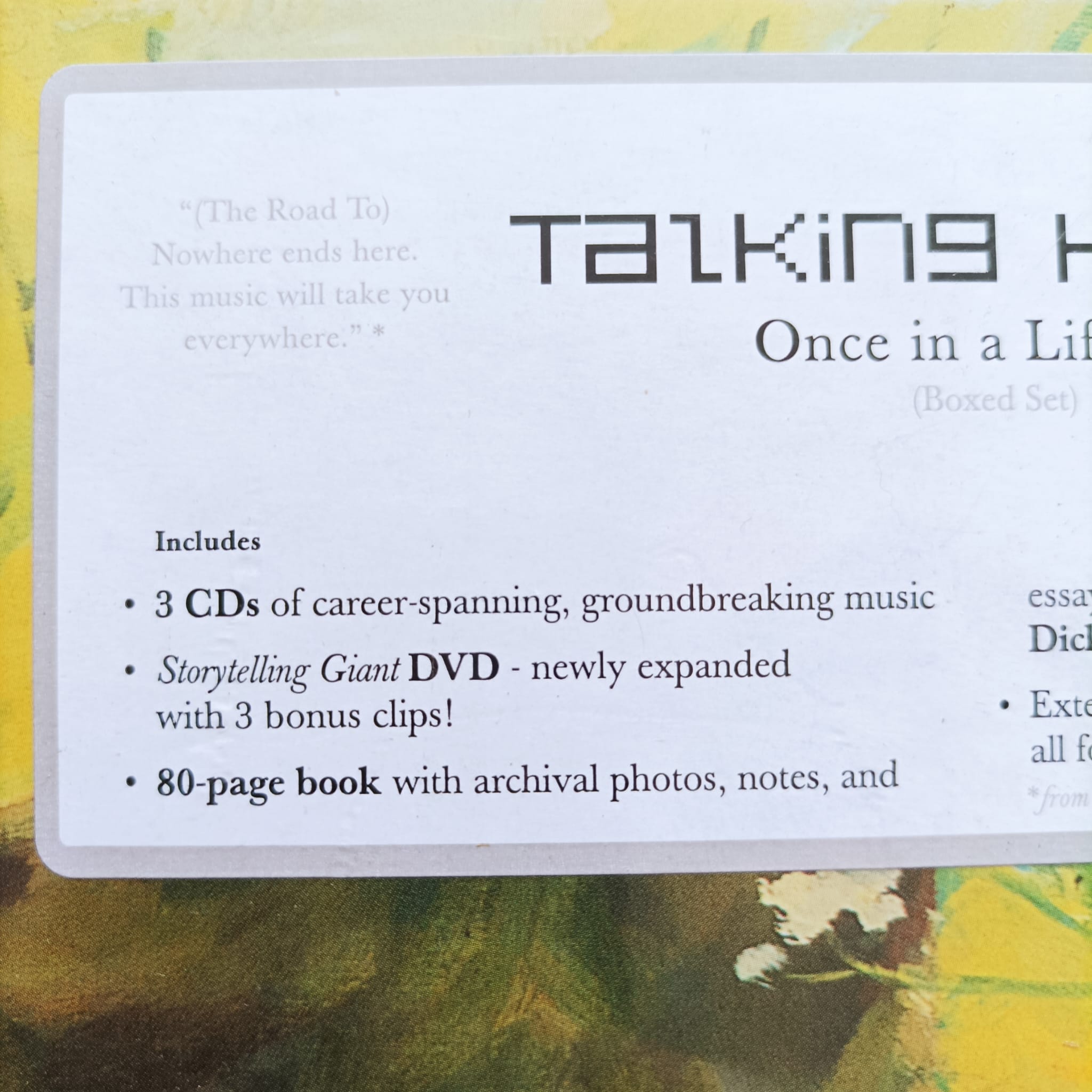 Talking Heads – Once In A Lifetime - 3 x CD - Image 4