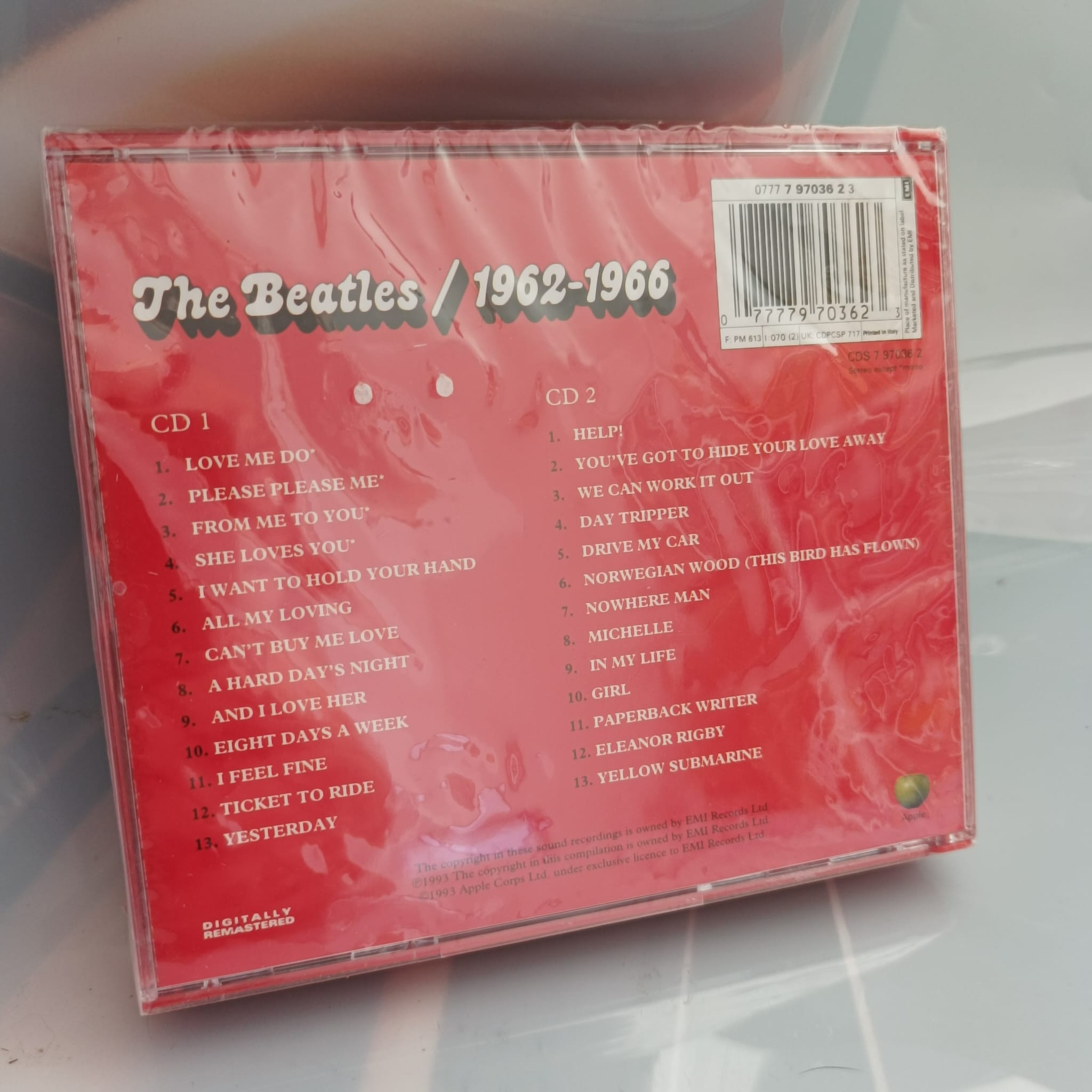 The Beatles - 1962-1966 - 2 X CD - printed in Italy - Image 3
