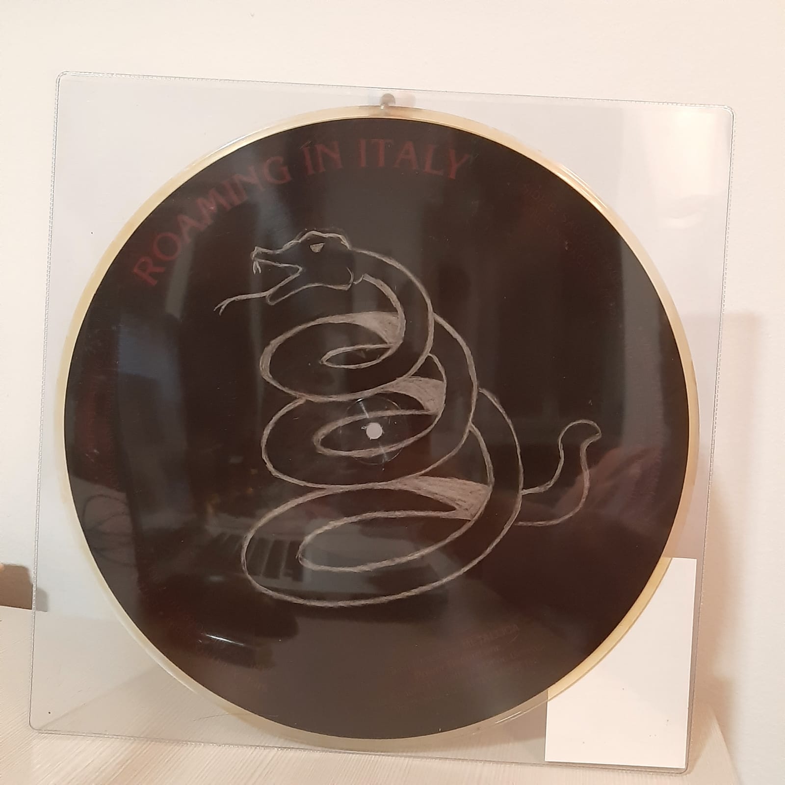 限定ピクチャー盤 LP llica Roaming In Italy Metallica – Roaming In Italia – Picture Disc – Rare LP | Rustblade