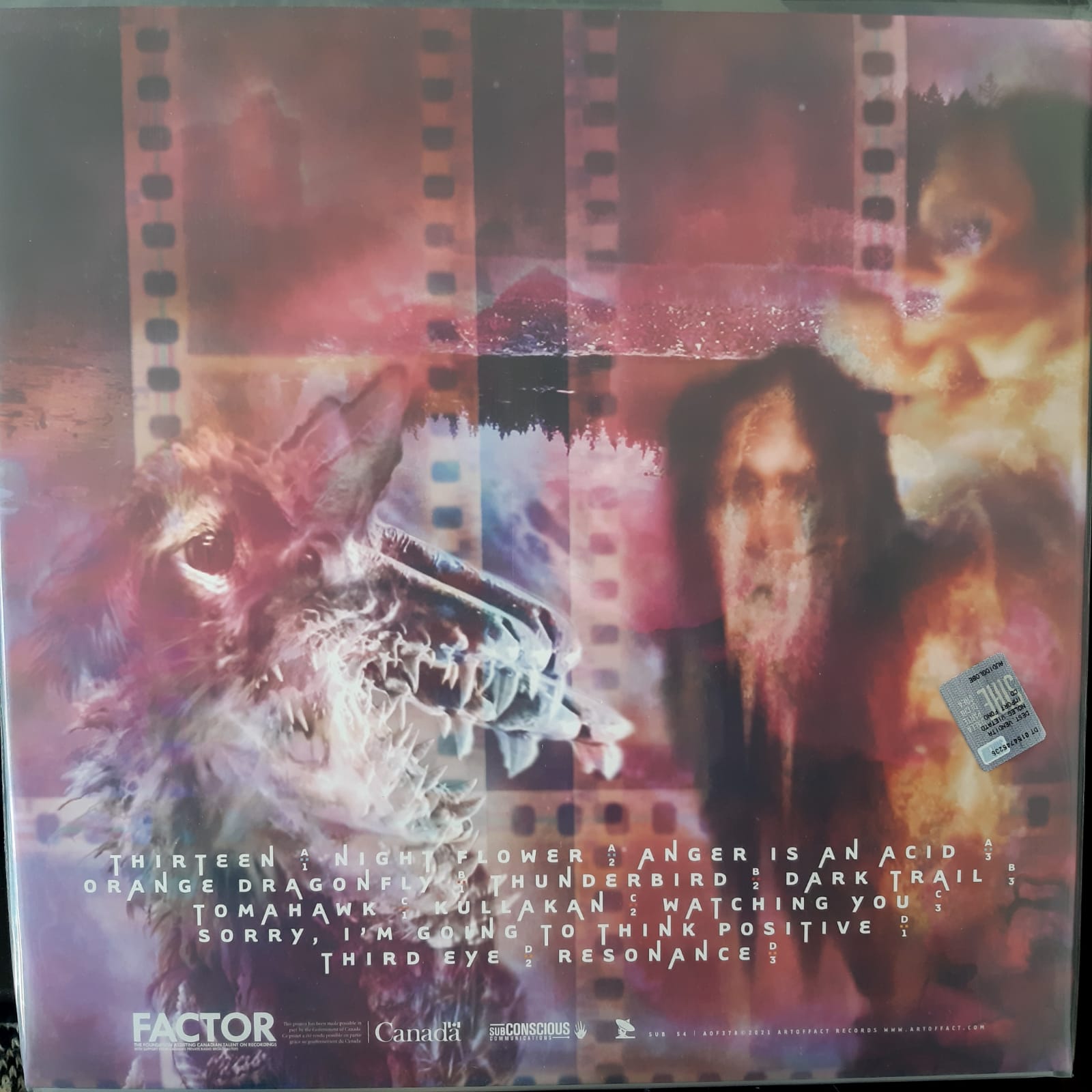 cEvin Key And The Subconscious Electronic Orchestra – X̱wáýx̱way - Resonance - Colored 2LP - Image 2