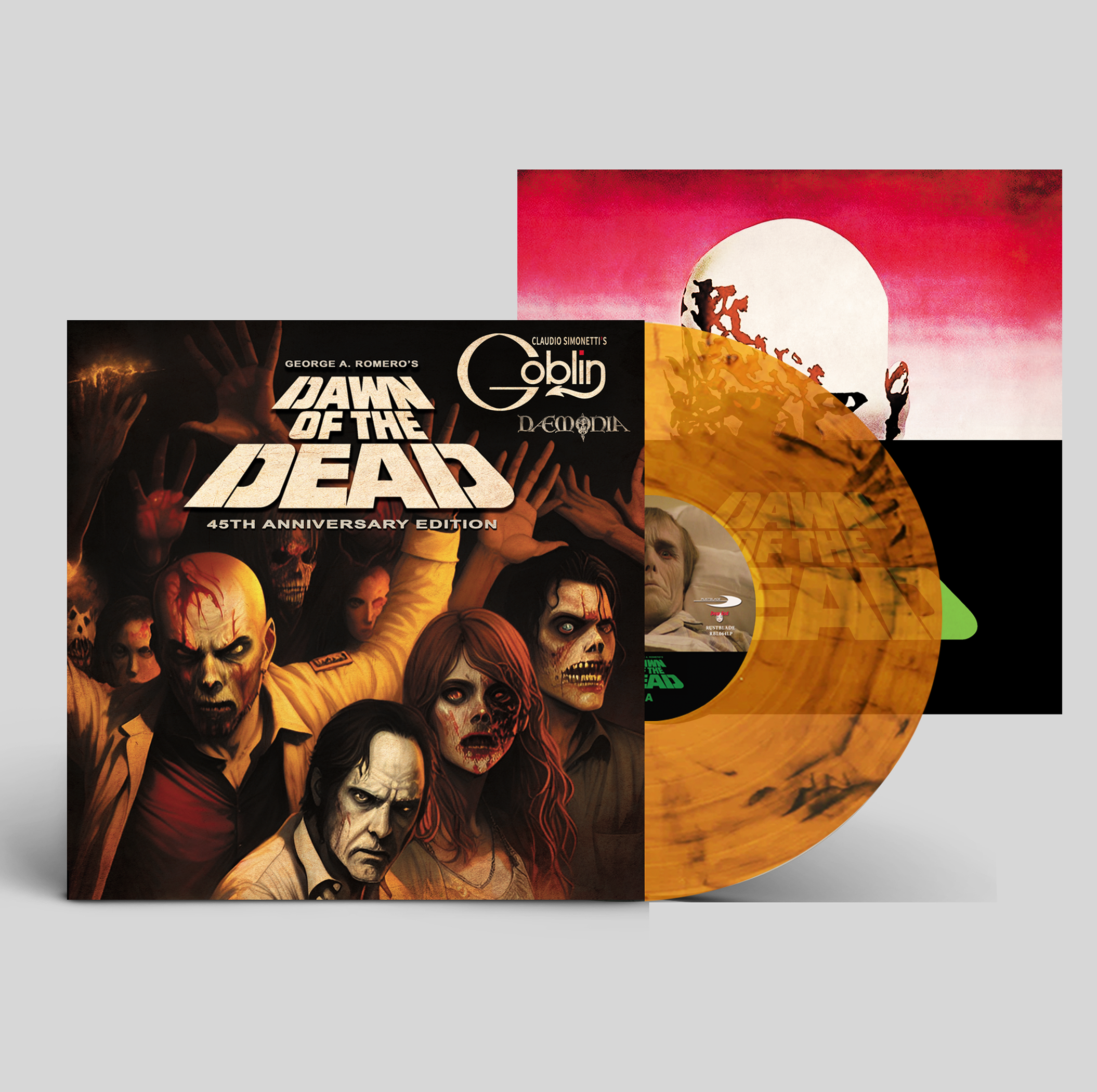 Claudio Simonetti's Goblin - Dawn of The Dead - 45th Anniversary - Orange Smoke Vinyl