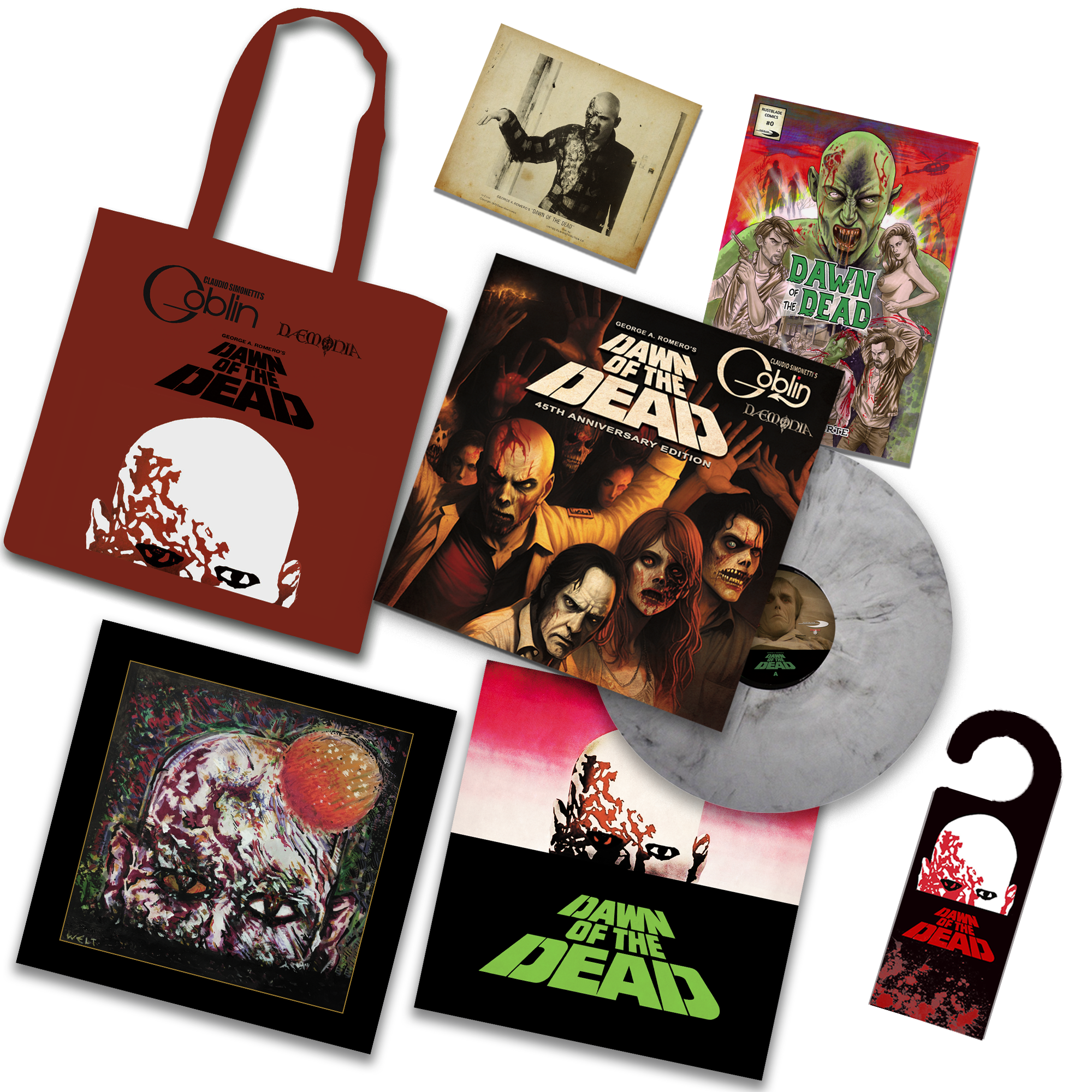 Claudio Simonetti's Goblin - Dawn of The Dead - 45th Anniversary - DELUXE BAG