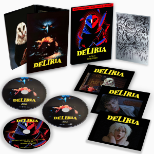 DELIRIA – Un Film By Michele Soavi – Deluxe Edition BOX – Bluray + DVD + CD