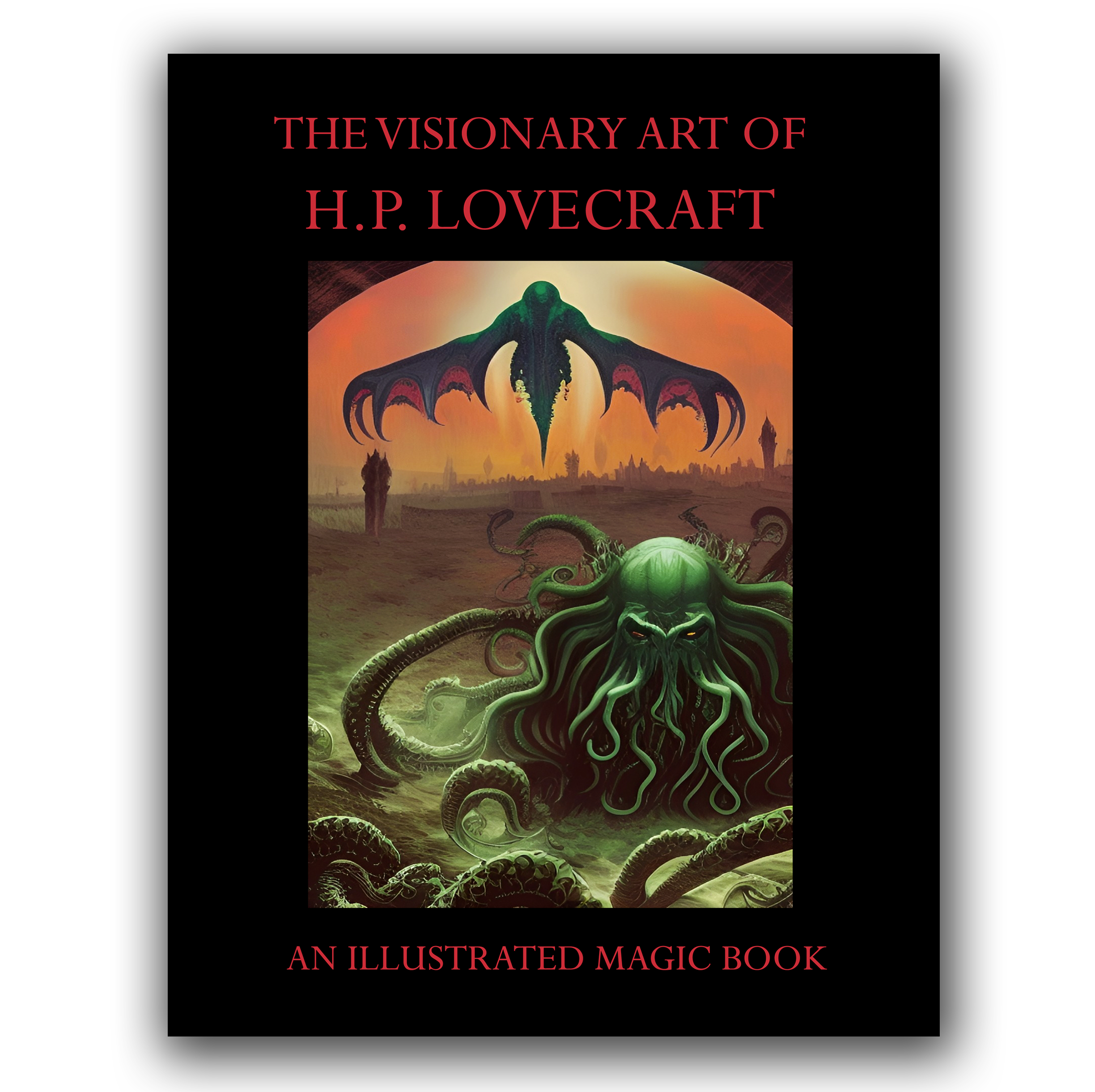 The Visionary Art of H.P. Lovecraft - Illustrated Book 144 Pages - Image 6