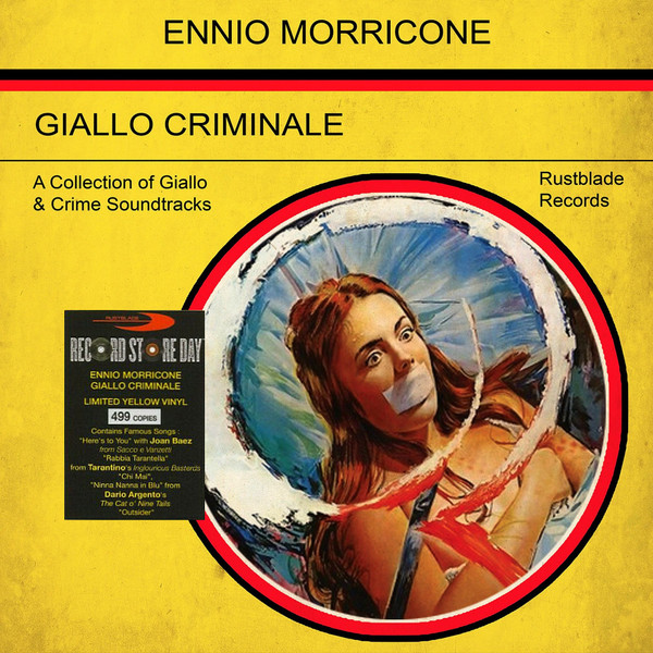 Ennio Morricone - Giallo Criminale - Limited Yellow Vinyl - Image 2