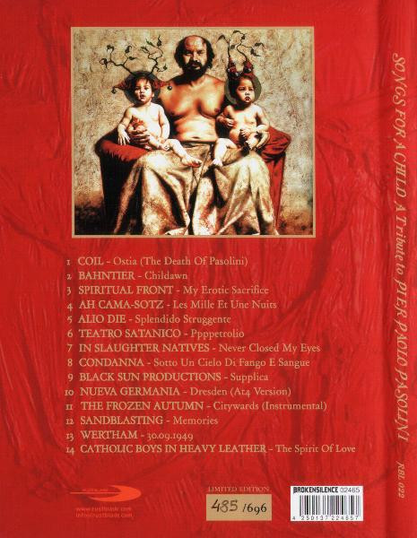 Various – Songs For A Child - A Tribute To Pier Paolo Pasolini - Limited CD BOX - Image 2