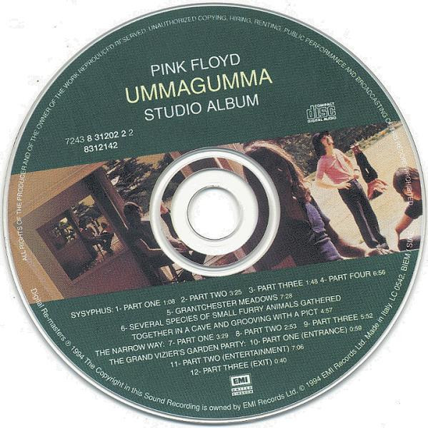 Pink Floyd – Ummagumma - 2 CD - Image 6