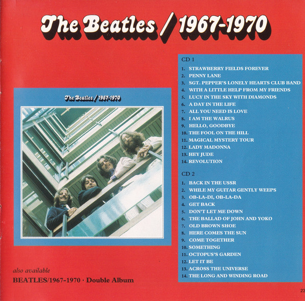 The Beatles - 1962-1966 - 2 X CD - printed in Italy - Image 20