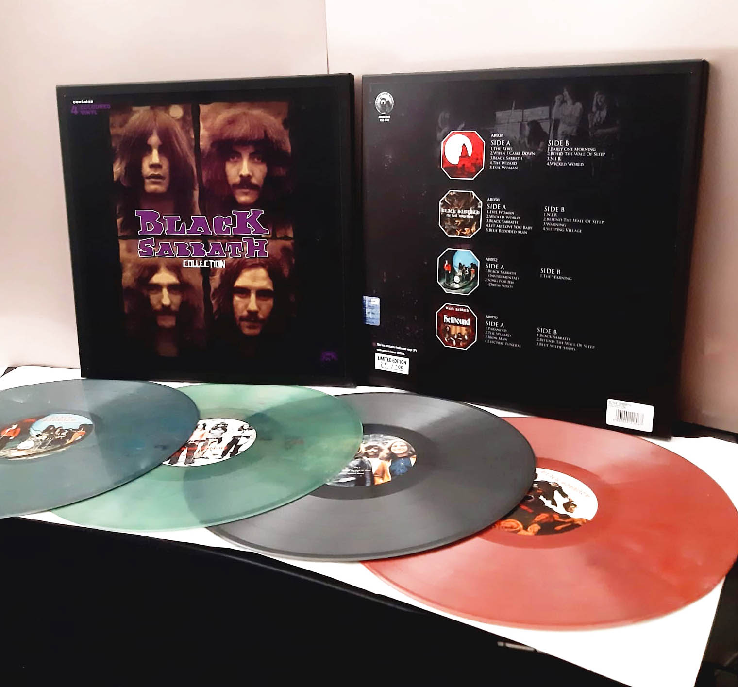 Black Sabbath Collection- 4 LP Box - Image 11