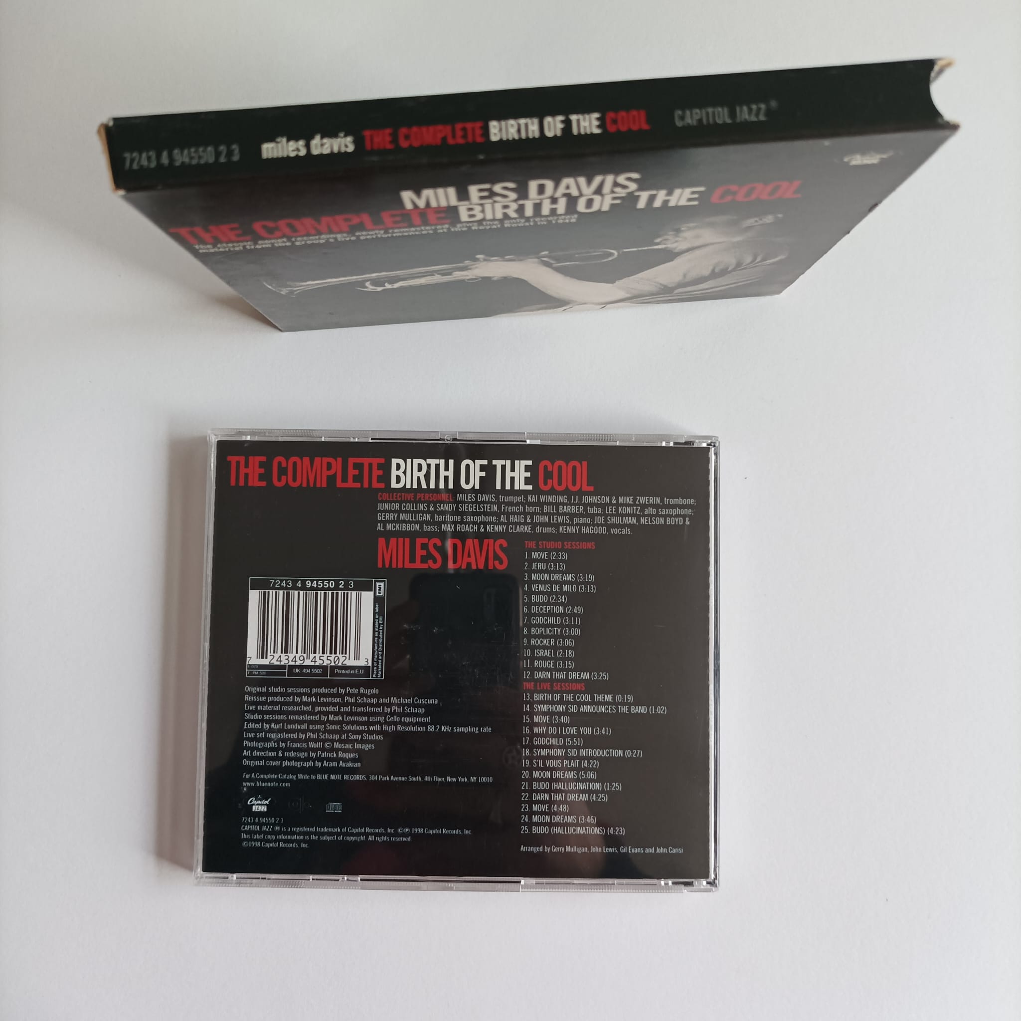 Miles Davis – The Complete Birth Of The Cool - CD - Image 4