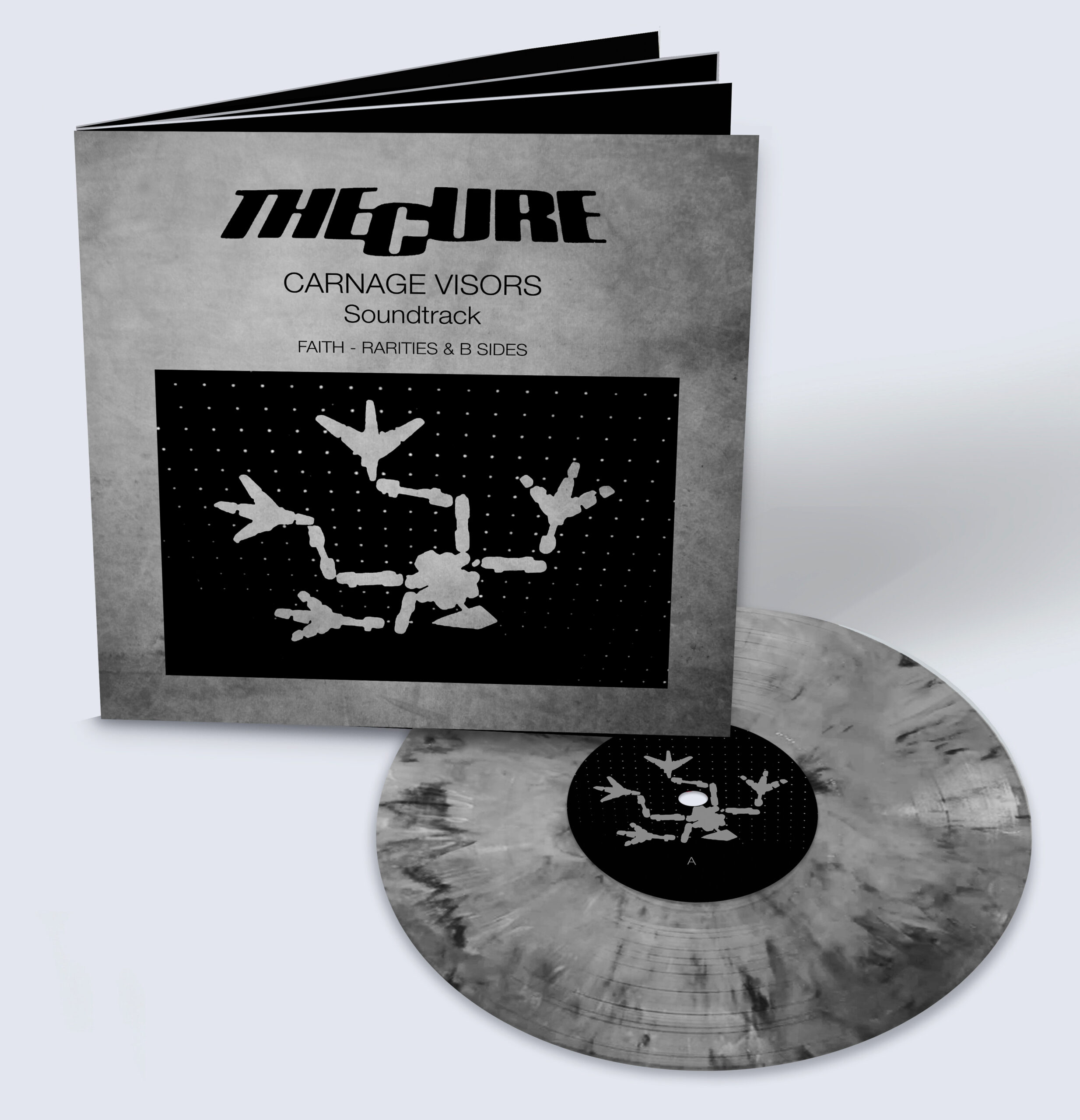 The Cure - Carnage Visors Soundtrack - Limited Smoke Vinyl + Book - 299 Copies