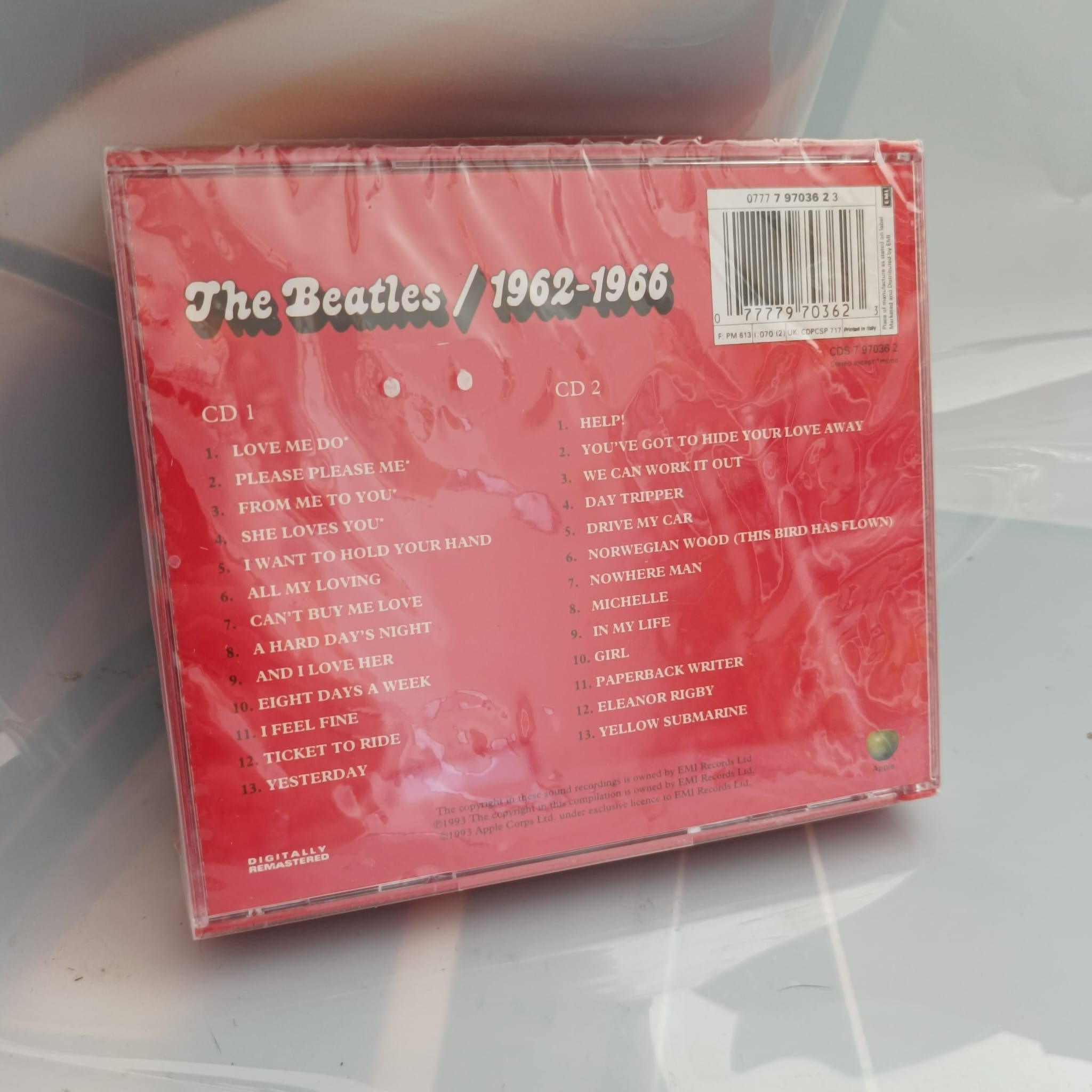 The Beatles - 1962-1966 - 2 X CD - printed in Italy - Image 5