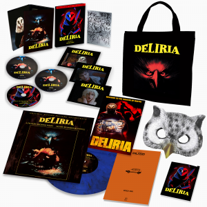 DELIRIA – A Film By Michele Soavi – DELUXE MASK BAG EDITION – ONLY 49 COPIES