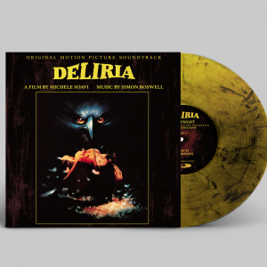 Simon Boswell - Deliria - Stage Fright - Soundtrack - Marble Yellow Vinyl