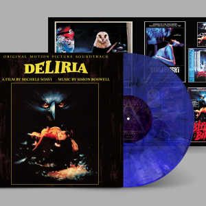 Simon Boswell - Deliria - Stage Fright - Soundtrack - Ultra Limited Blue Marble Vinyl + Insert