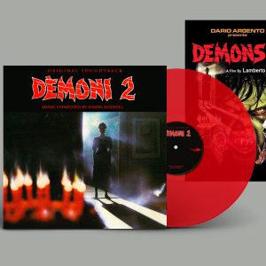 DEMONI 2 SOUNDTRACK - LIMITED TRANSPARENT RED VINYL + POSTER