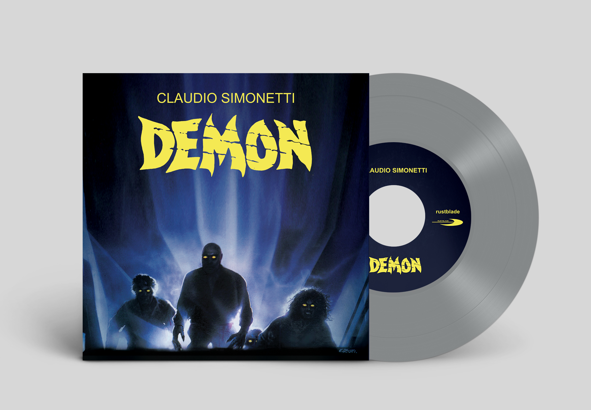 Claudio Simonetti - Demon - Limited 7" - Silver Mask Vinyl