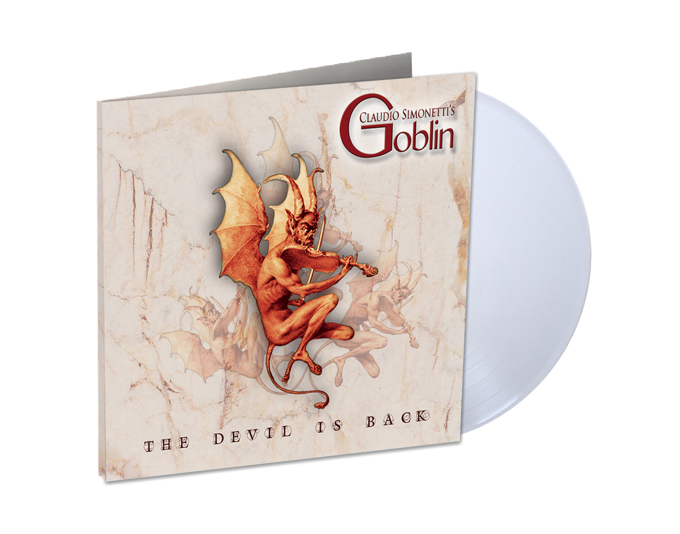 Claudio Simonetti's - The Devil is Back - White Vinyl