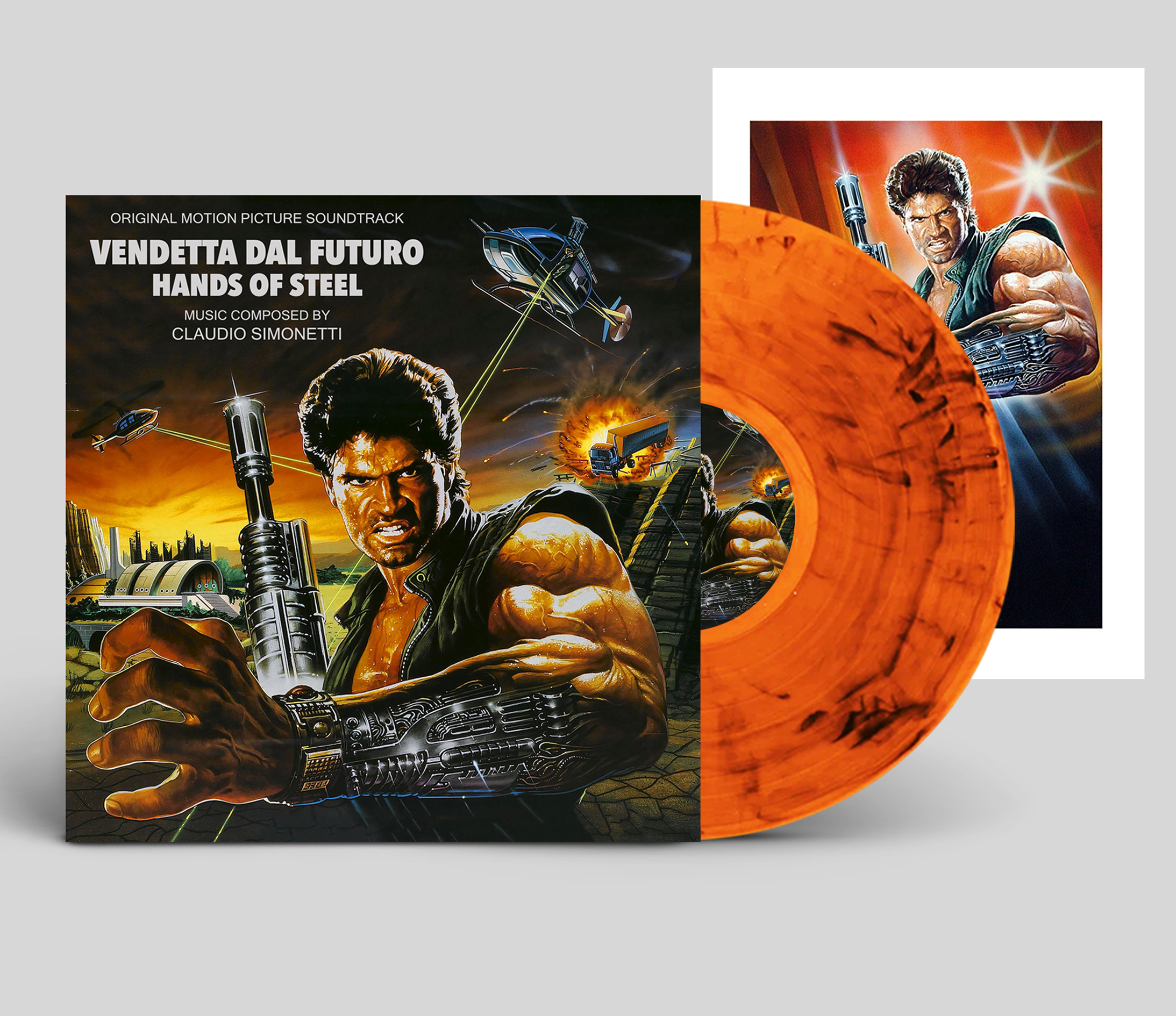 Claudio Simonetti – Hands of Steel – Vendetta Dal futuro – Soundtrack – Ultra Limited Steel Box - Image 2