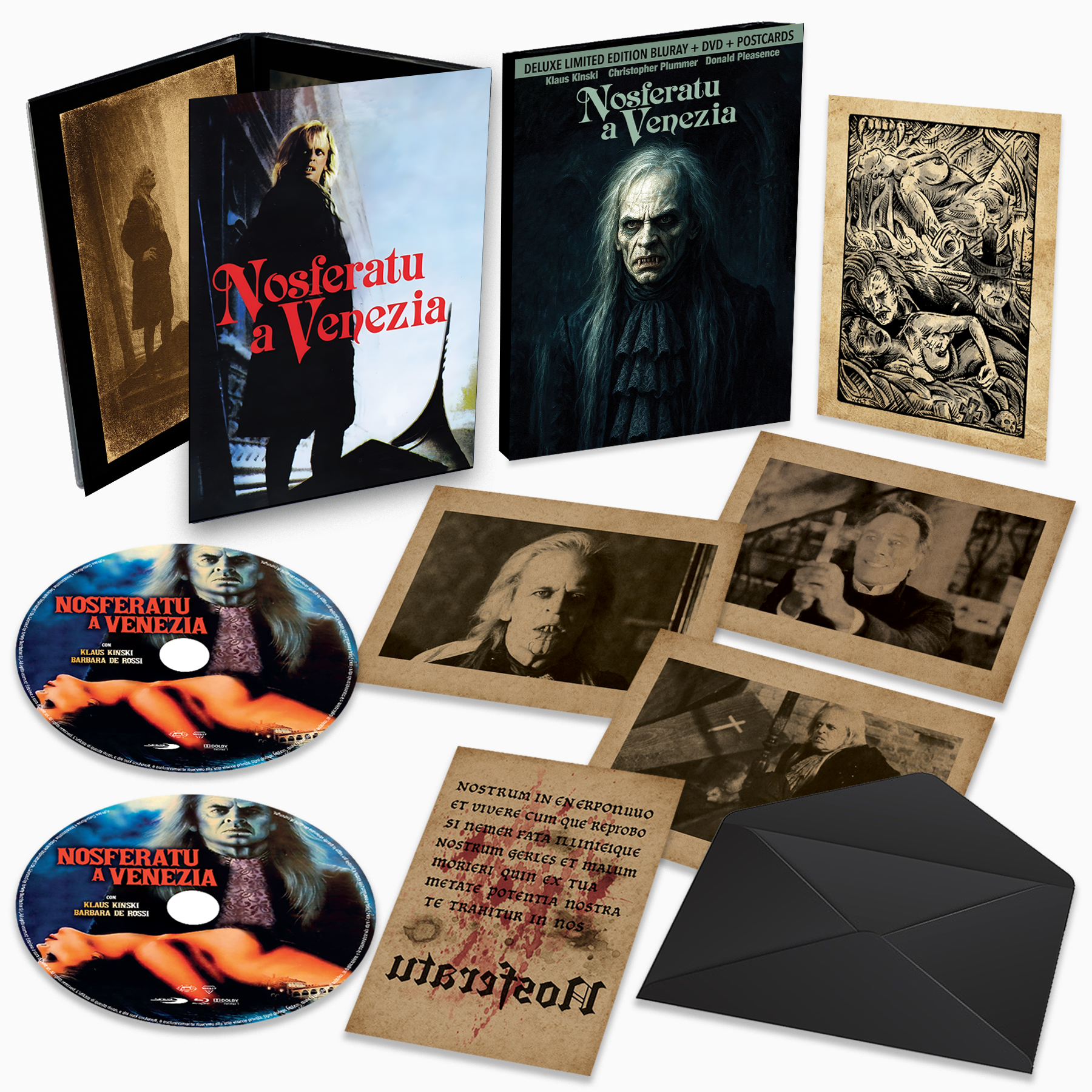 NOSFERATU a Venezia - Deluxe Limited Edition - Bluray + Dvd + Cards