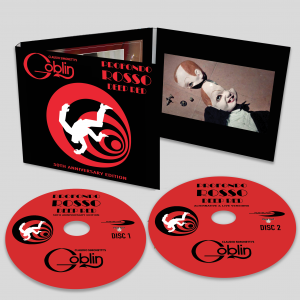 Claudio Simonett’s Goblin – Deep Red / PROFONDO ROSSO Soundtrack 50th Anniversary Edition. Double CD