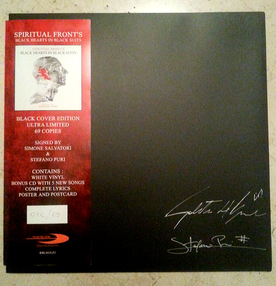 Black Hearts In Black Suits - Black Cover Edition Vinyl - Image 2