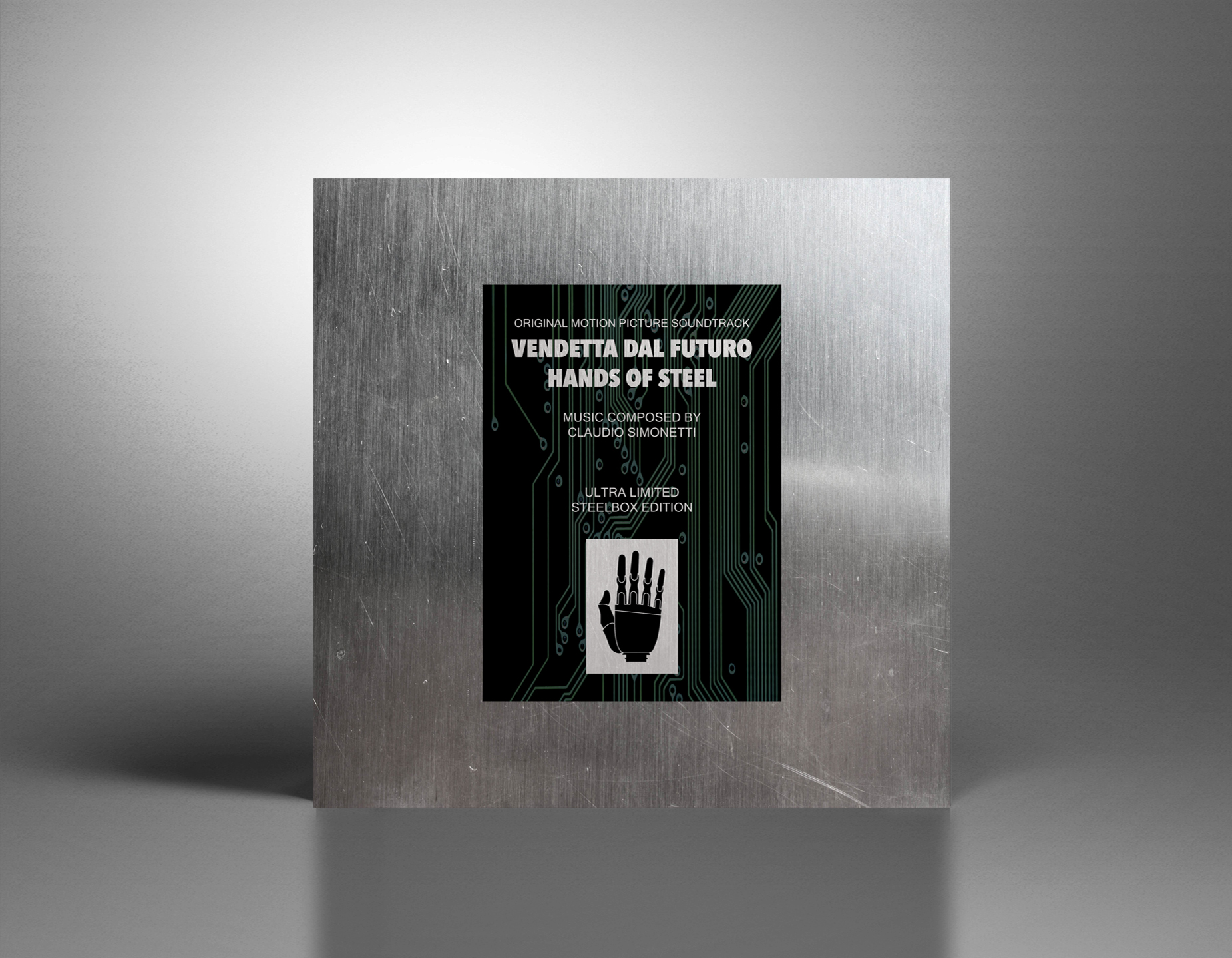 Claudio Simonetti – Hands of Steel – Vendetta Dal futuro – Soundtrack – Ultra Limited Steel Box - Image 3