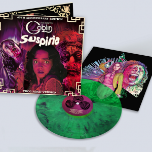 Suspiria Soundtrack - Prog Rock Version 45Th Anniversary – Limited Transparent Green Marble Vinyl Plus Insert