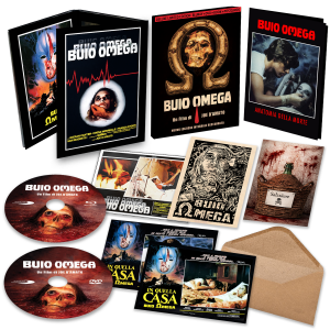 BUIO OMEGA - Un Film di JOE D'AMATO - DELUXE LIMITED BOX BLURAY + DVD + BOOK + POSTCARDS  - PREORDER OUT ON SEPTEMBER