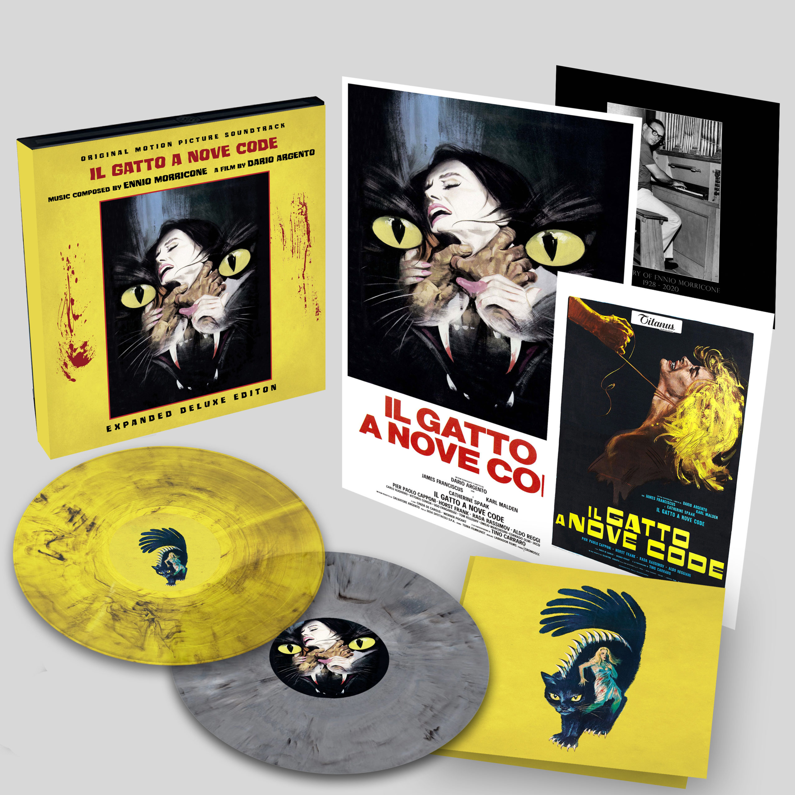 Ennio Morricone – Il Gatto a Nove Code – Soundtrack – Expanded Deluxe BOX Edition – 50th Anniversary - Image 2