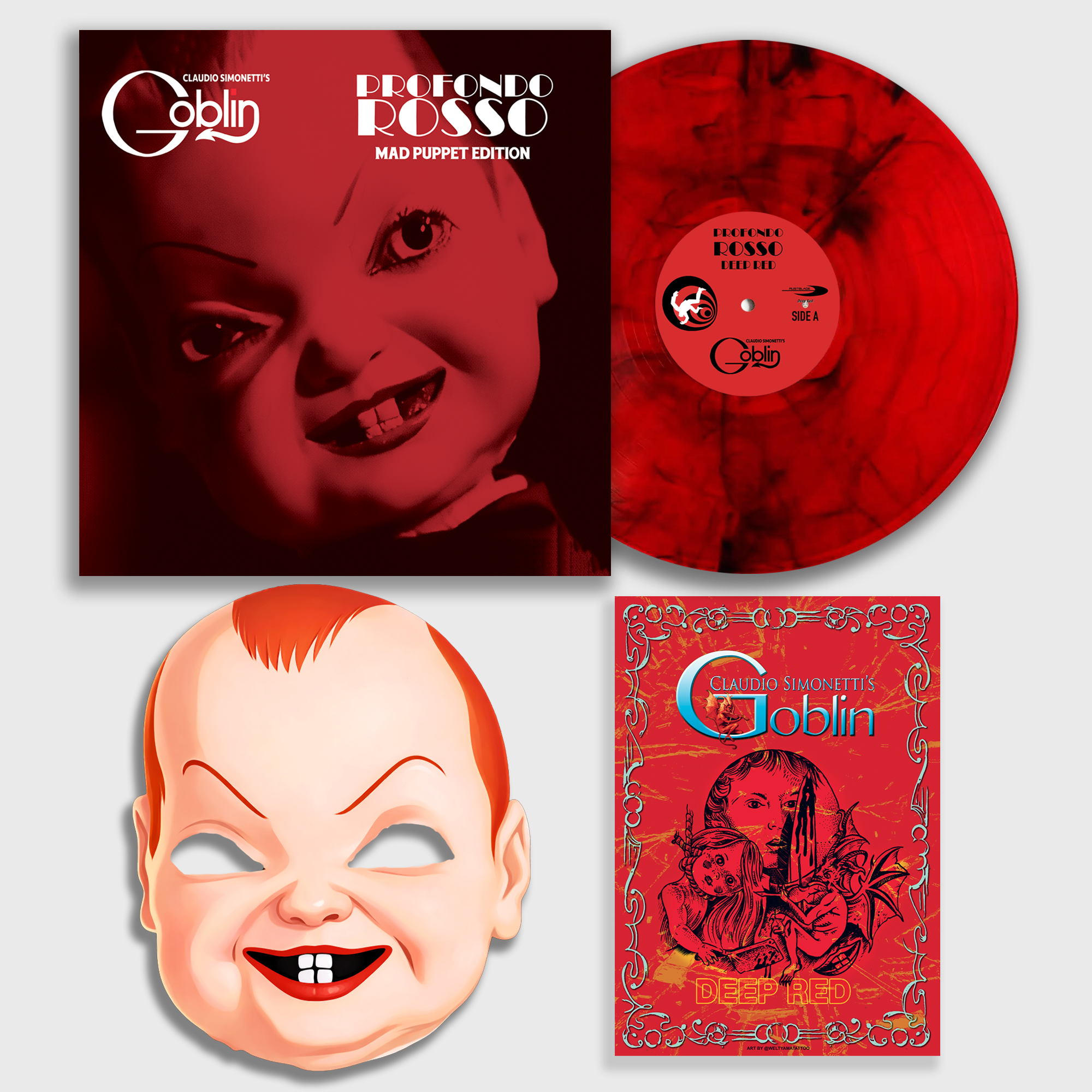 Claudio Simonetti's Goblin – Profondo Rosso / Deep Red MAD PUPPET