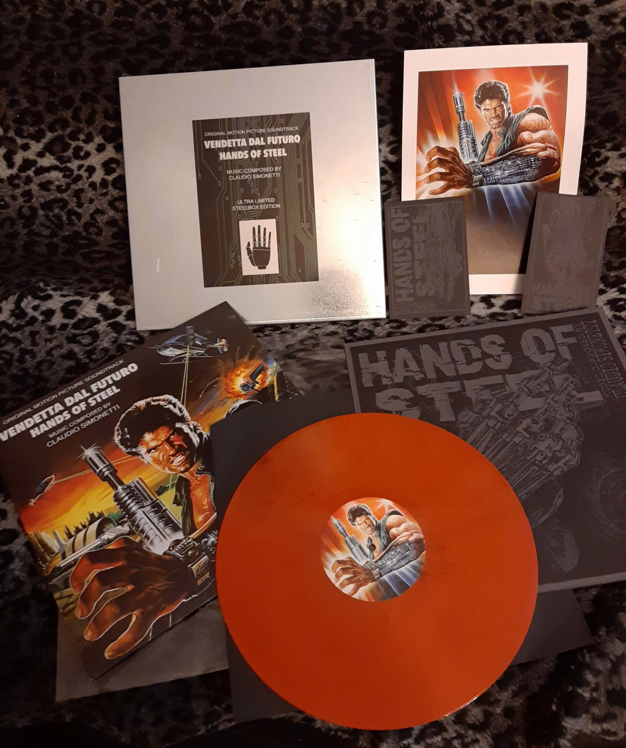 Claudio Simonetti - Hands of Steel - Vendetta Dal futuro - Soundtrack - Limited Steel Box - Image 5