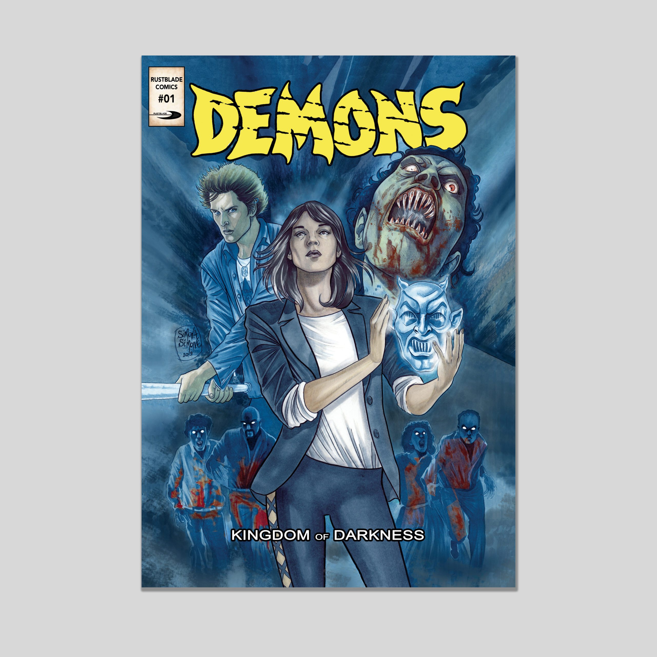 DEMONS - KINGDOM OF DARKNESS - COMIC BOOK - Image 2