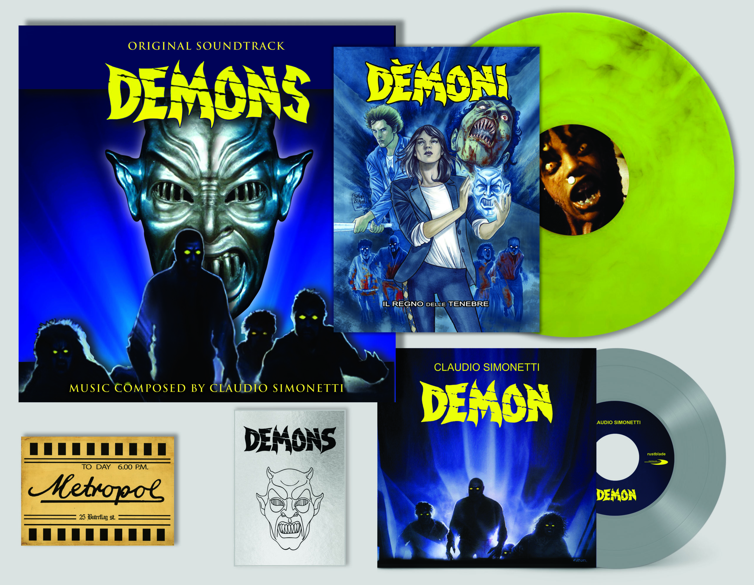 Claudio Simonetti - Demons - 35th Anniversary - Deluxe Gatefold Box - Image 2