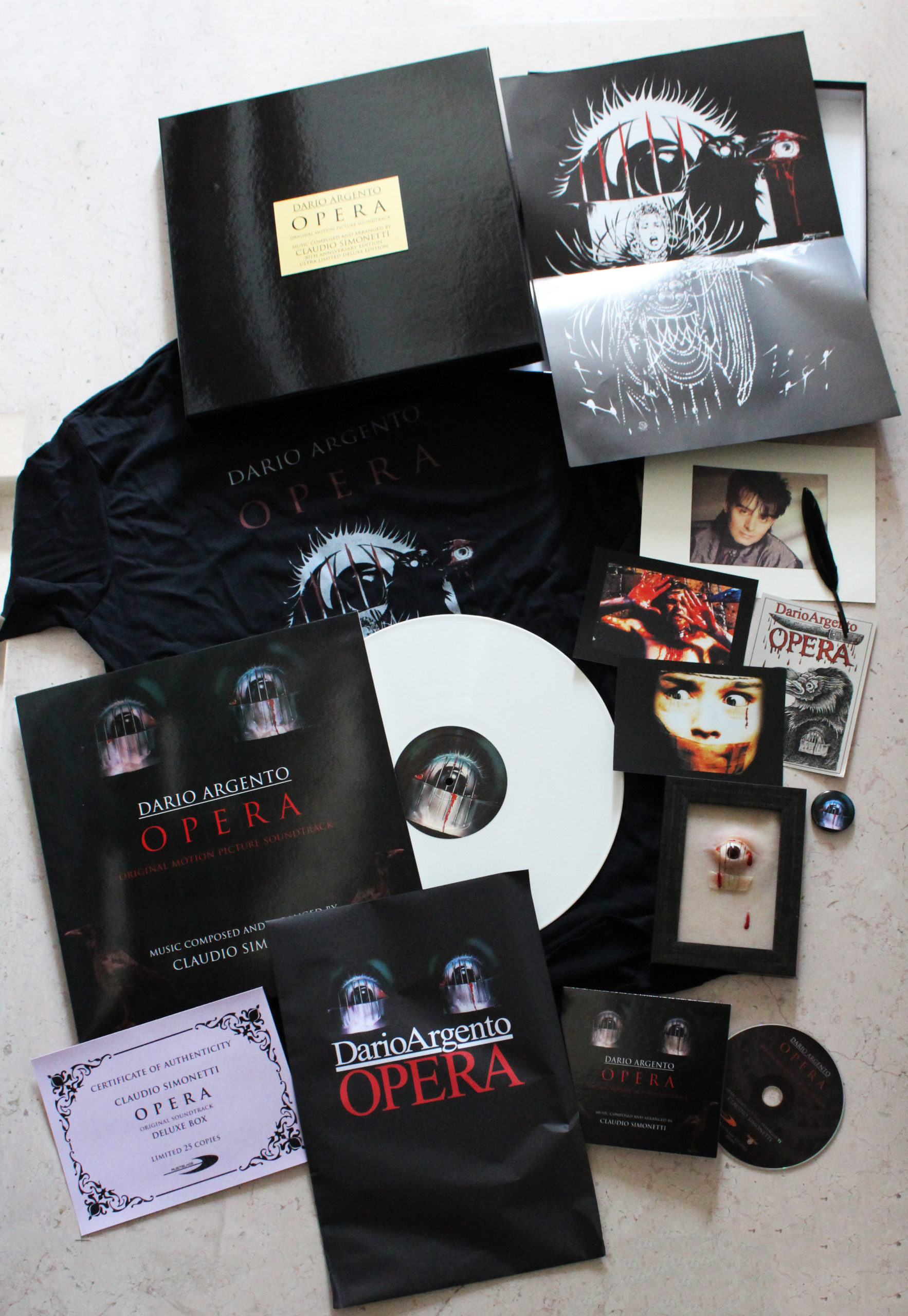 Claudio Simonetti - Opera Soundtrack 30th Anniversary Edition Ultra Limited Deluxe Box (On PREORDER out on 13 May) - Image 2