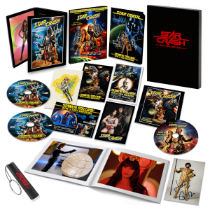 STARCRASH - Scontri Stellari - A film by Luigi Cozzi - FAN BOX BLURAY + DVD + CD + POSTCARDS + PHOTOBOOK + LED LIGHT (PREORDER OUT IN NOVEMBER)
