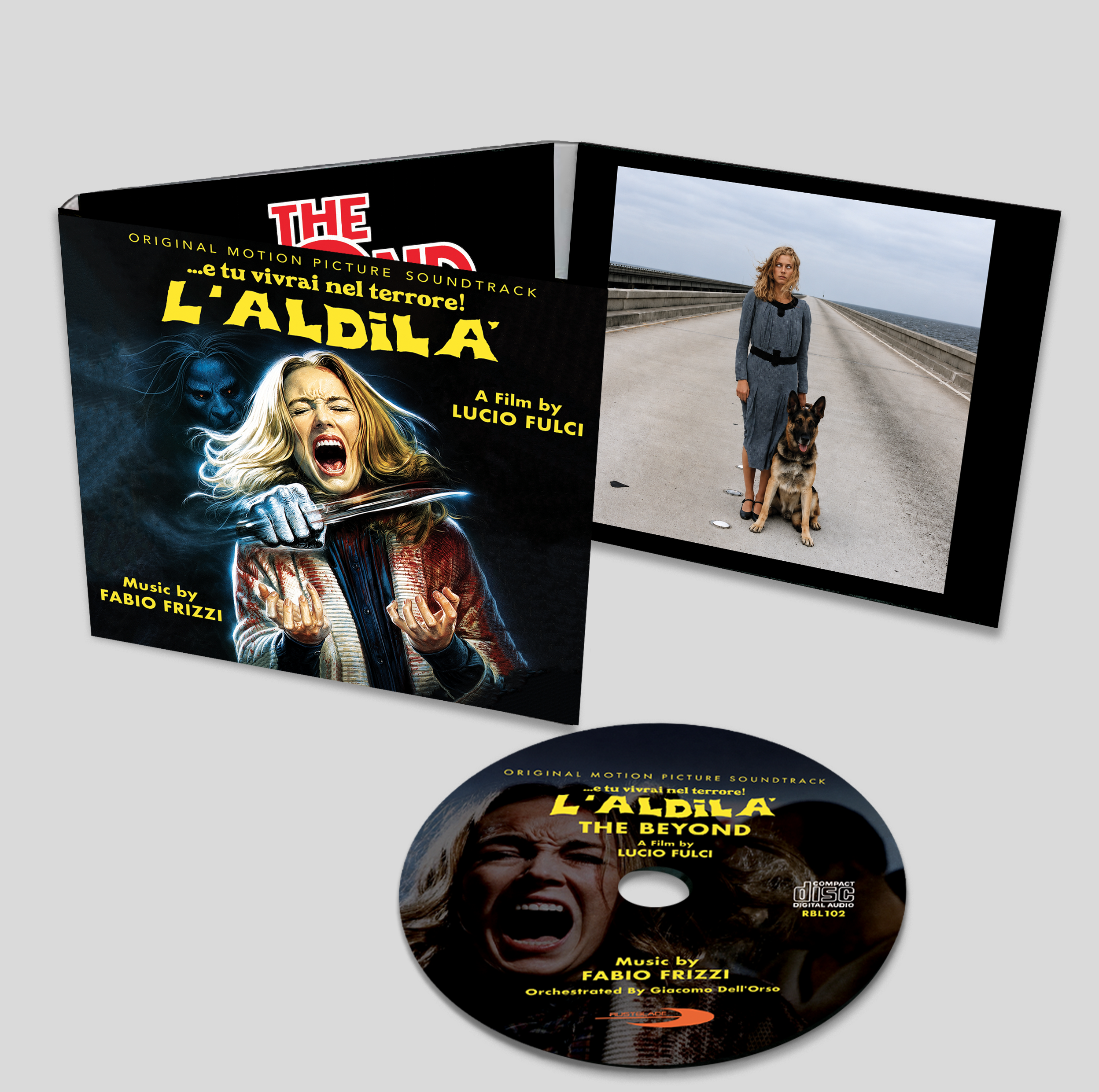 L'ALDILA' / THE BEYOND - Soundtrack by FABIO FRIZZI - Limited CD (PREORDER OUT IN DECEMBER)