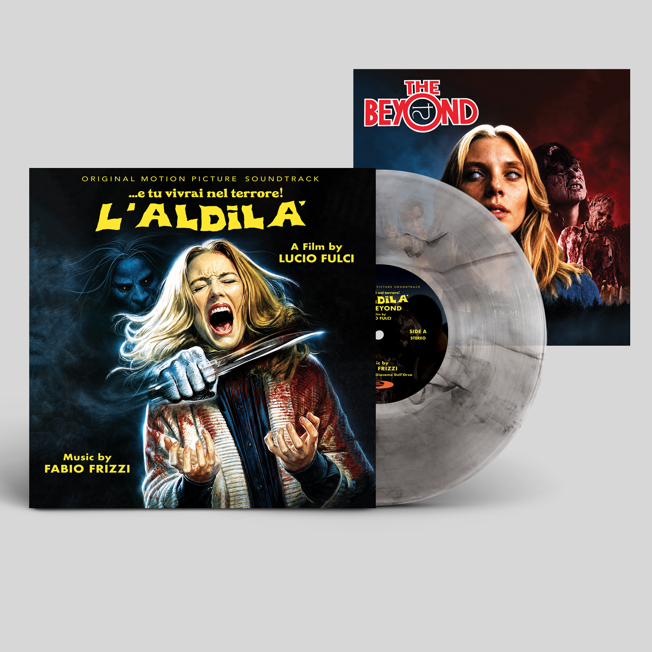 L'ALDILA' / THE BEYOND - Soundtrack by FABIO FRIZZI - Limited Smoke Vinyl + Insert - (PREORDER OUT IN DECEMBER)